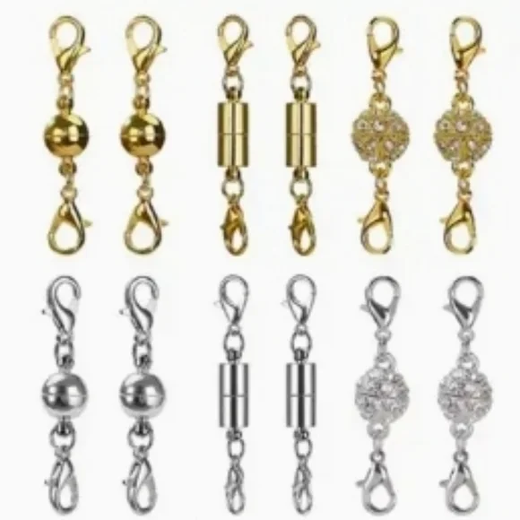 🧲 & Life Changing! Never Struggle 2 Put On Neclace/Bracelets Aga NEW - Picture 8 of 9